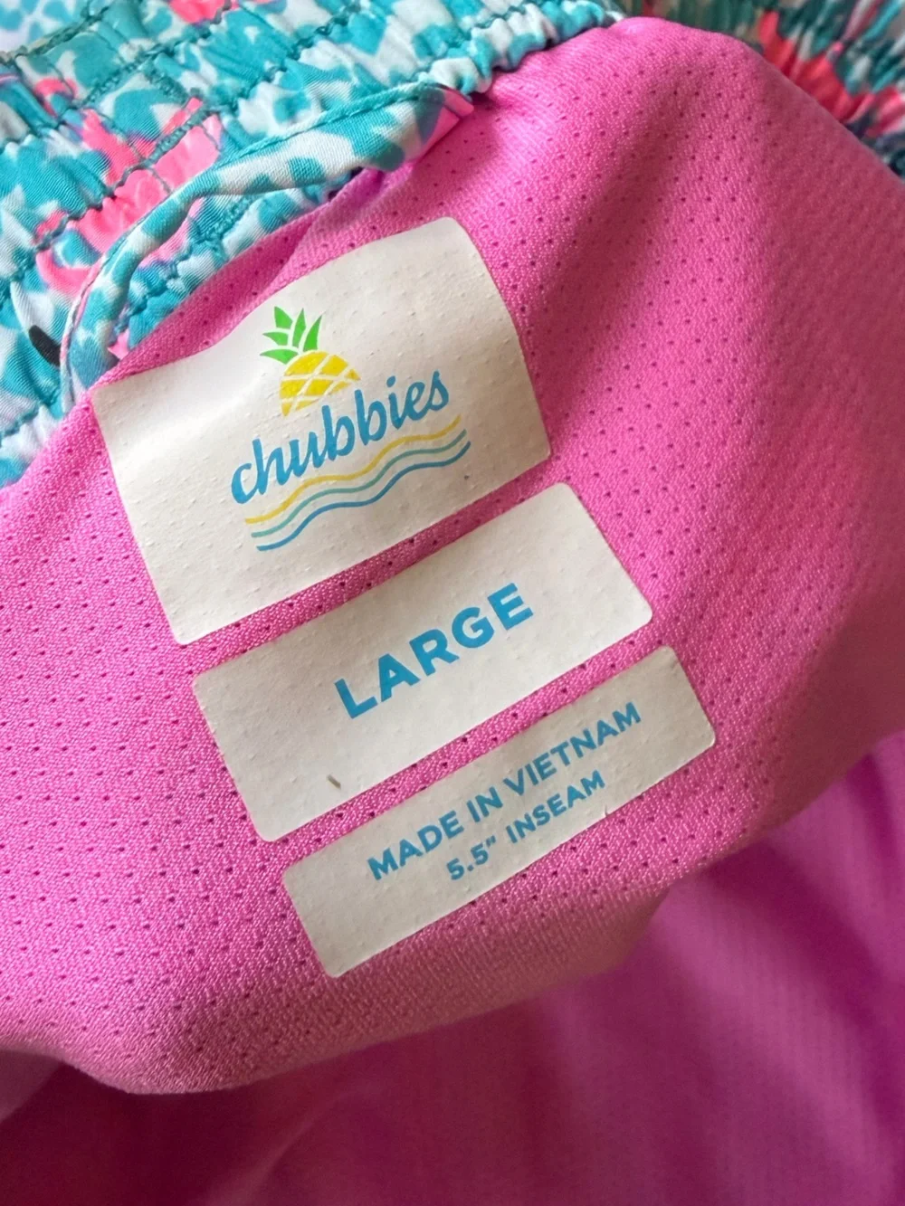 Chubbies Big Boys Mingos Swim Trunks